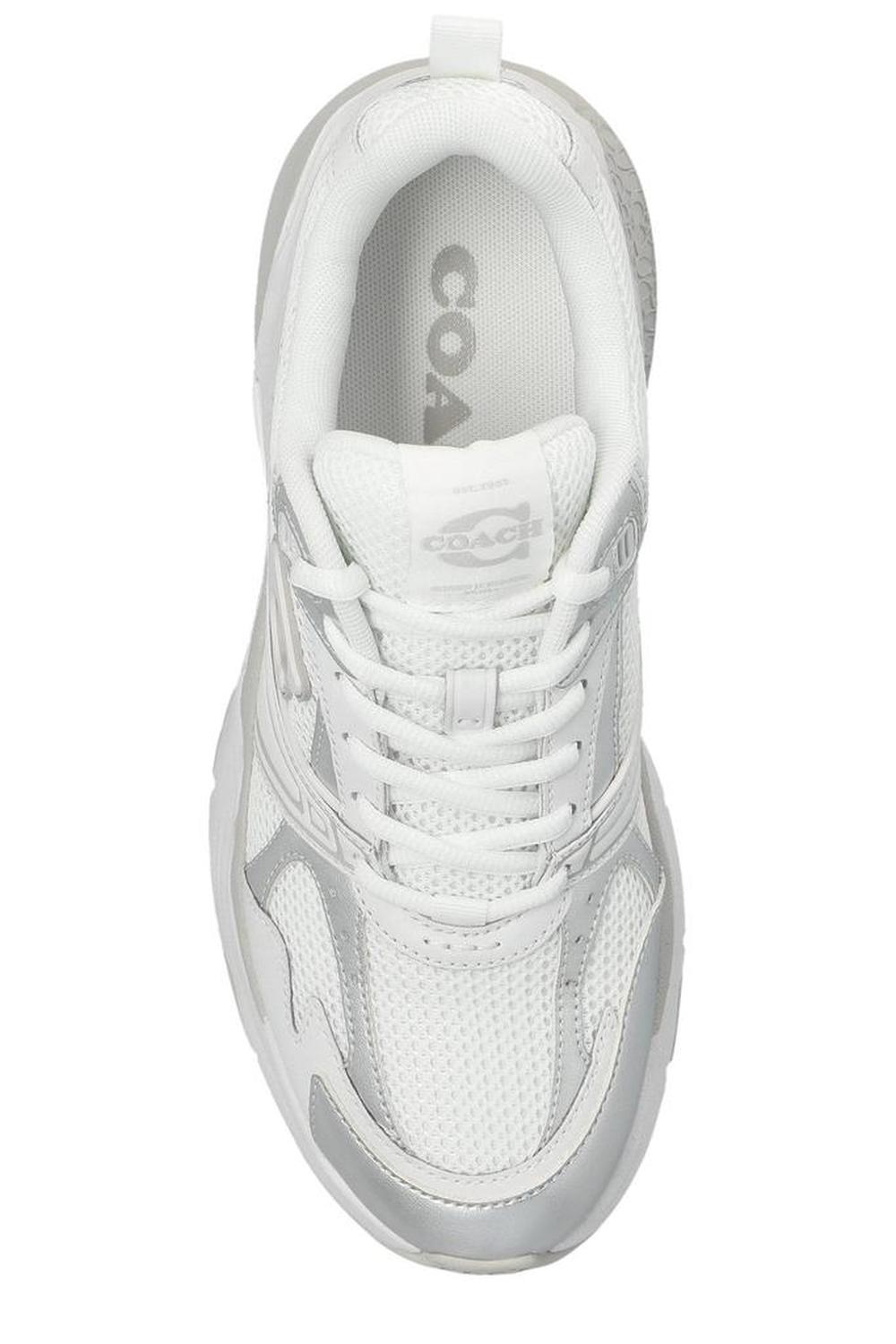 Coach Logo Detailed Mesh Sneakers