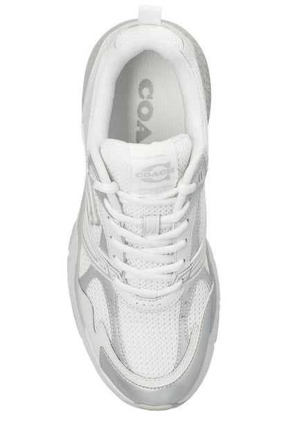 Coach Logo Detailed Mesh Sneakers