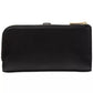 Deco Pebbled Leather Zip Slim Wallet