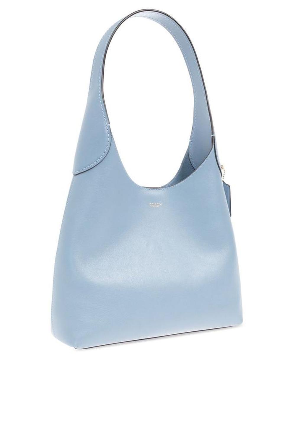 Coach Brooklyn 28 Logo Detailed Shoulder Bag