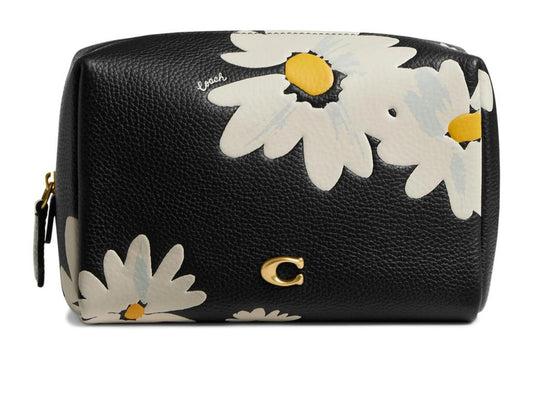 Cosmetic Pouch with Floral Print