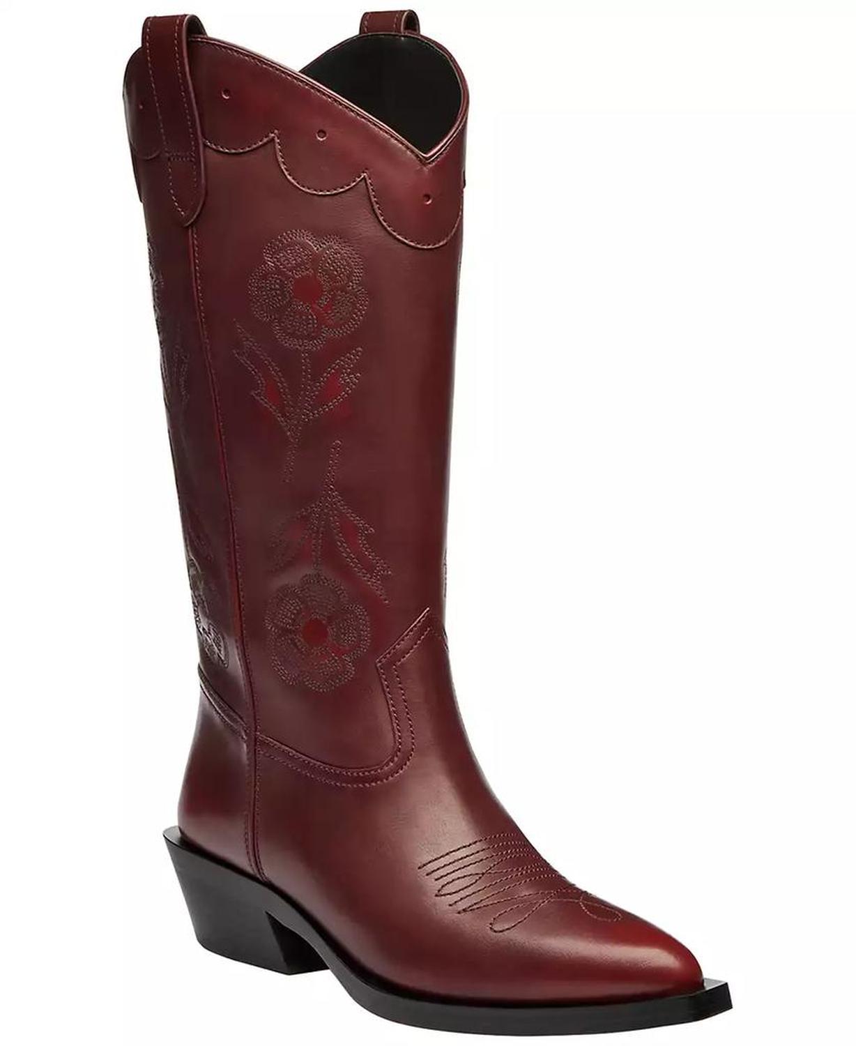 Women's Aria Cowboy Slip-On Tall Boots