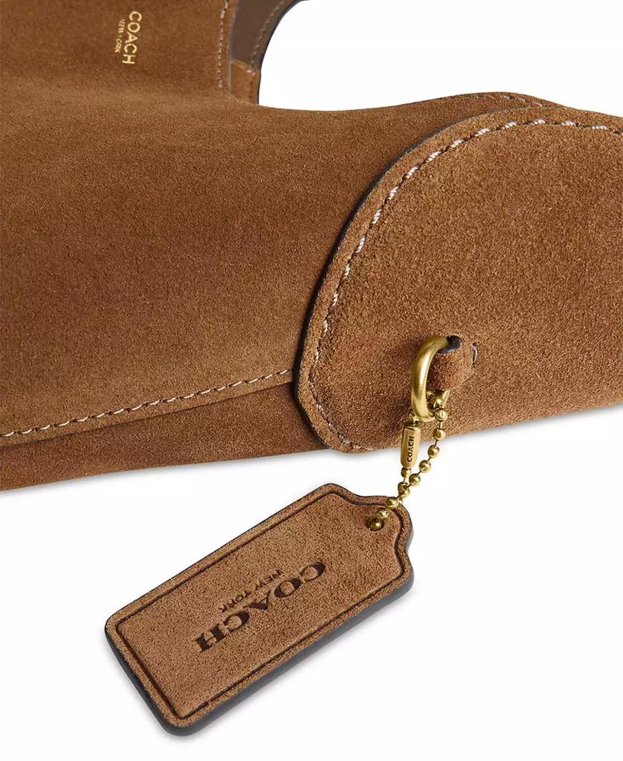 Suede Brooklyn Small Shoulder Bag 28