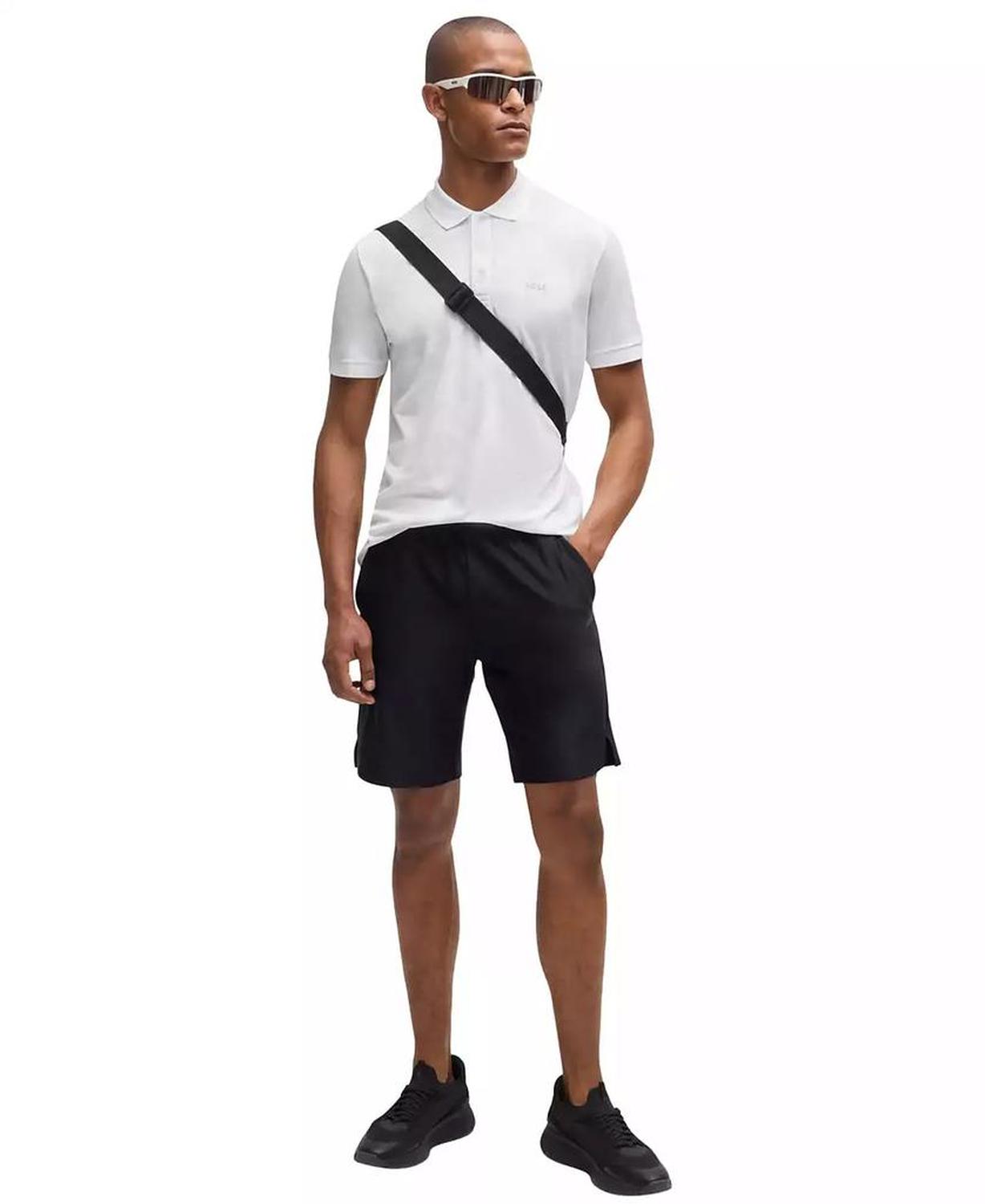 Men’s Reflective Print Polo