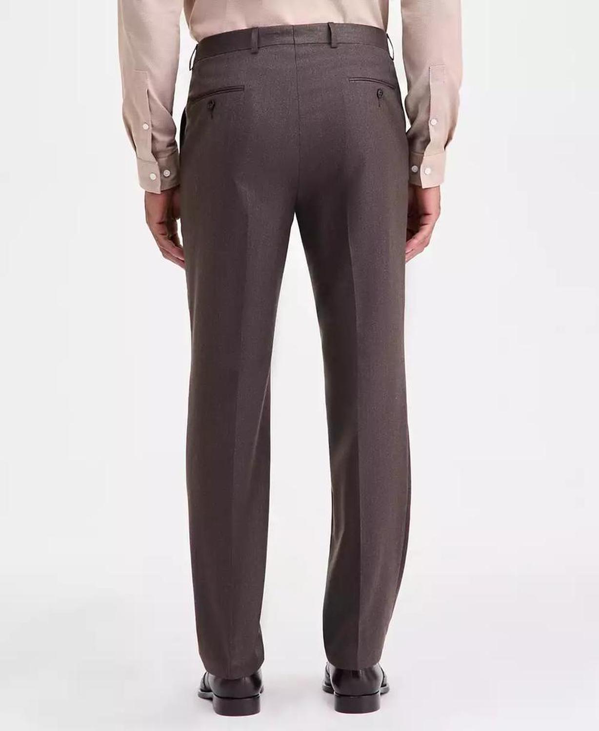 Men's Classic-Fit Wool-Blend Suit Separate Pants