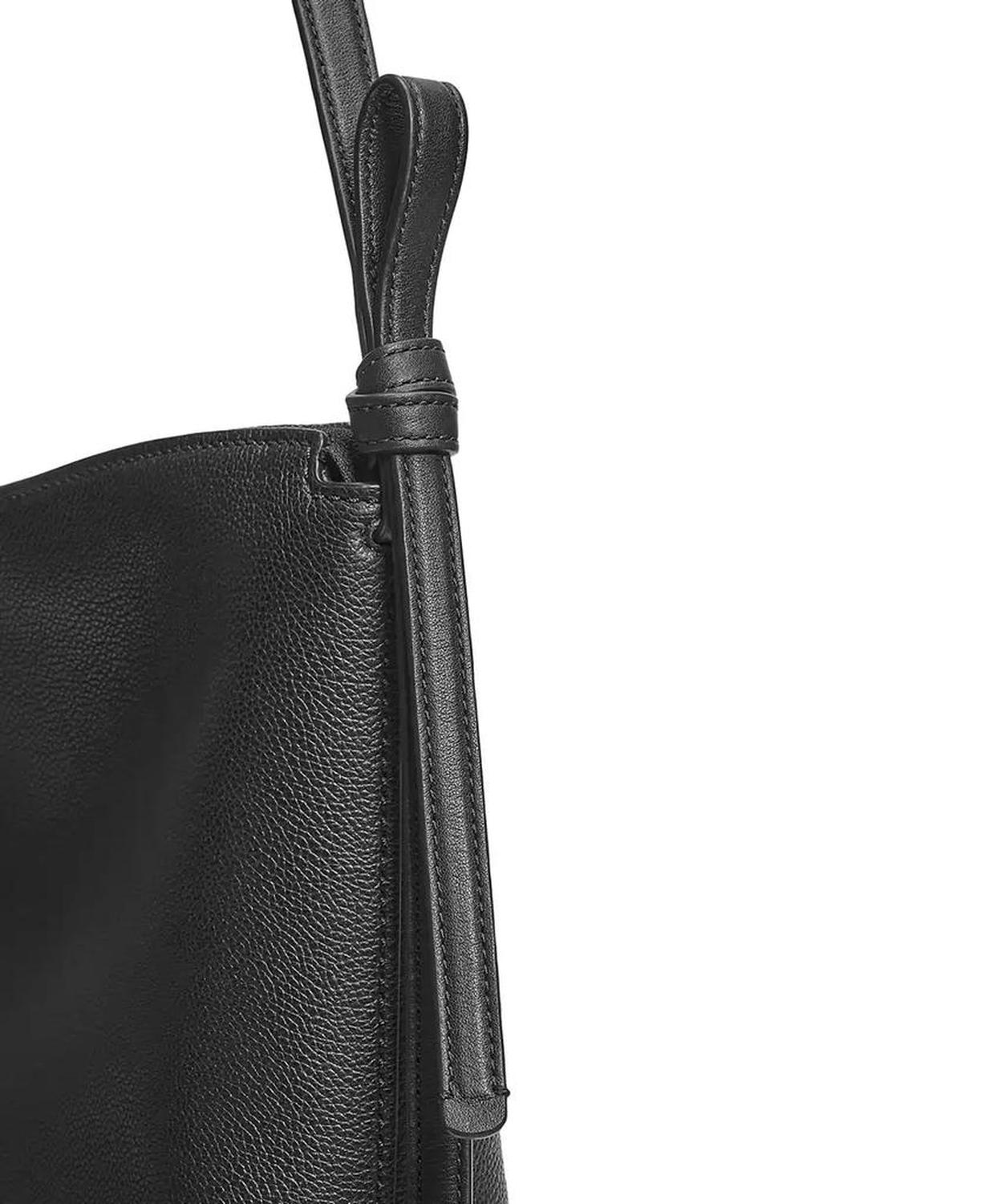 Loop Large Pebbled Leather Shoulder Bag