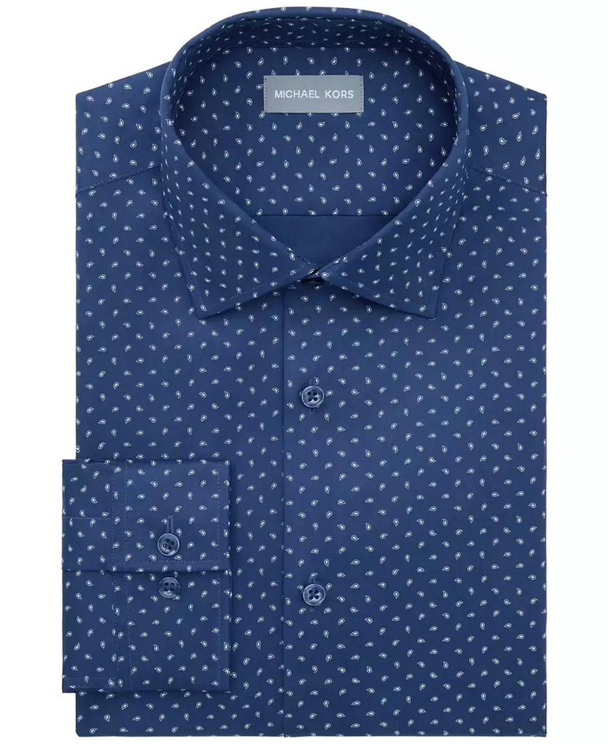 Men's Ultra Regular Fit Long Sleeve Dress Shirt