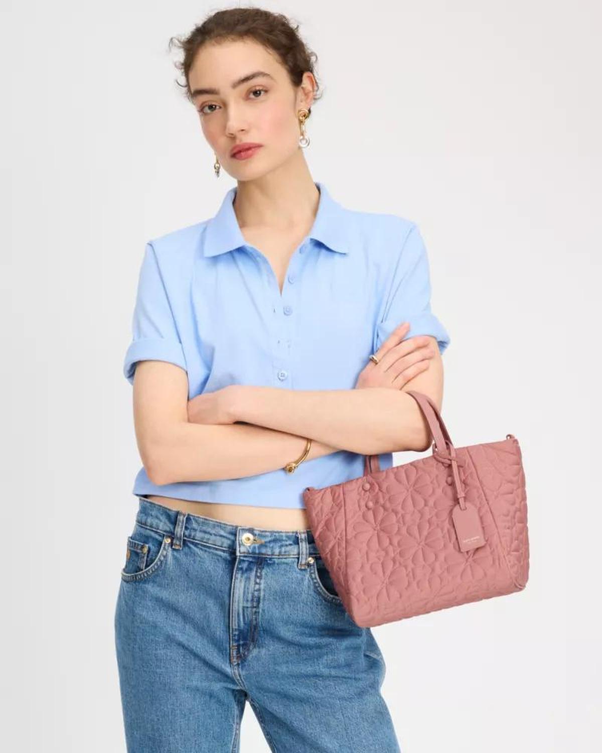 Tilly Quilted Small Tote Bag