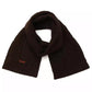 Women's Embroidered Cable-Knit Muffler Scarf