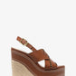 Nora Leather Wedge Sandal