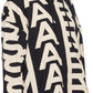 Black & Beige 'The Monogram' Hoodie