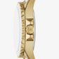 Oversized Everest Gold-Tone and Silicone Watch