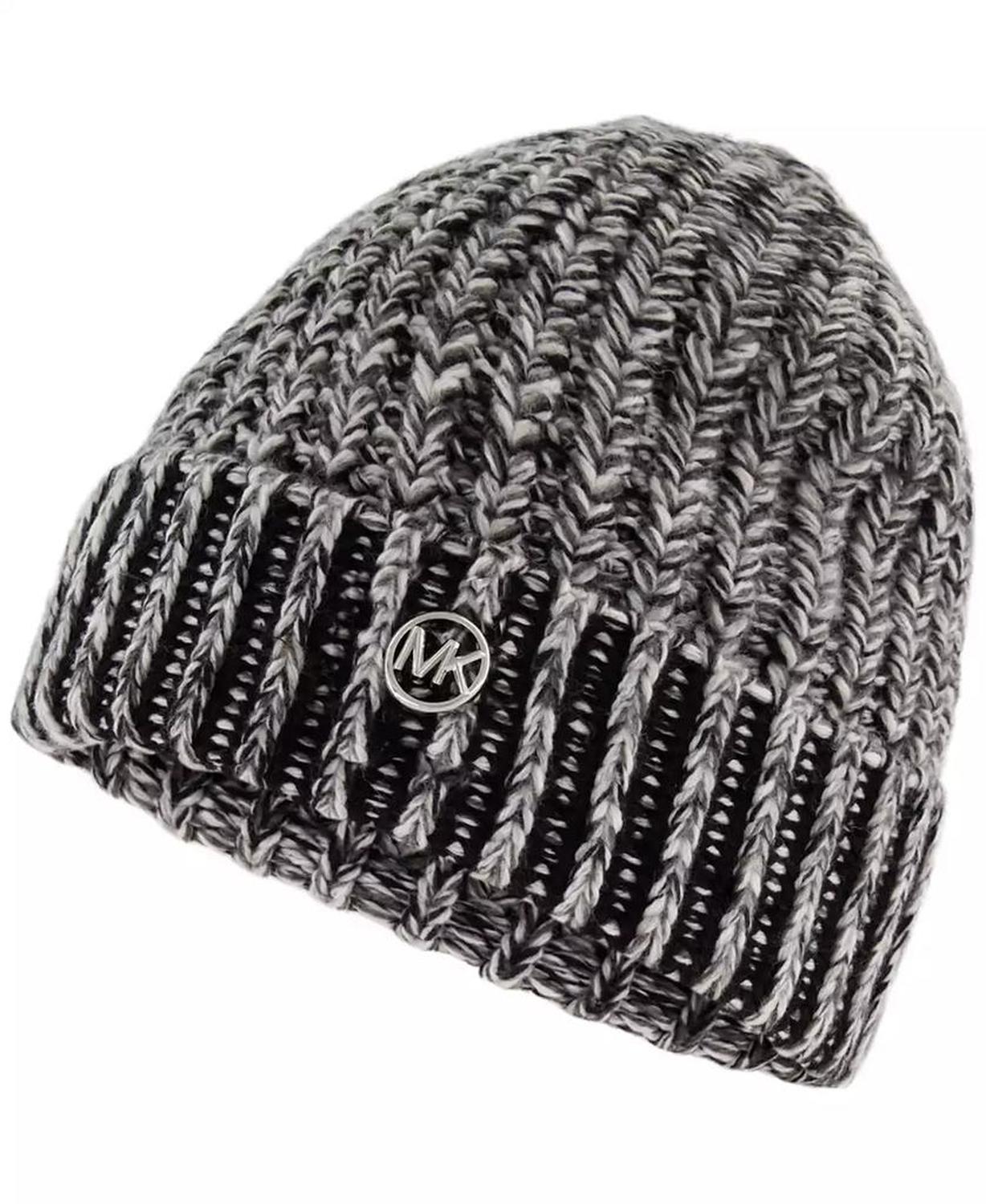 Women's Plaited Marl Cuff Beanie