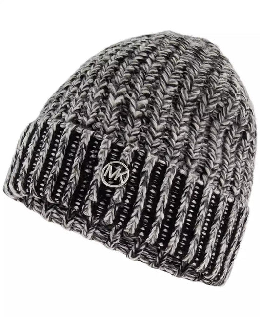 Women's Plaited Marl Cuff Beanie