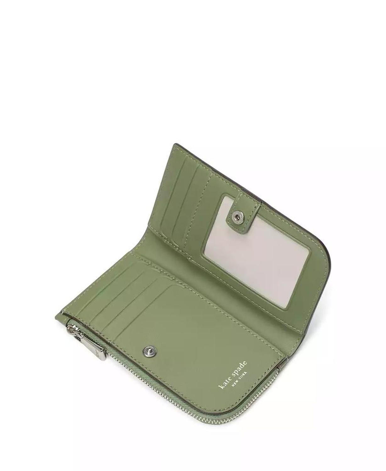 Devin Painterly Bouquet Small Bifold Wallet