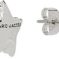 Silver Balloon Star Earrings