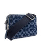 Coach Charter 19 Monogrammed Denim Shoulder Bag