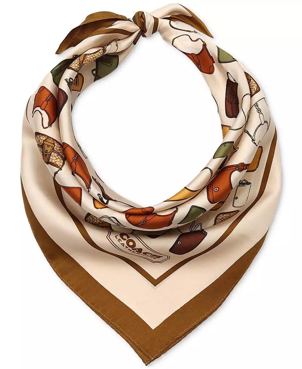 Originals Printed Silk Square Scarf