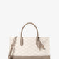 Scarlett Medium Logo Jacquard Satchel
