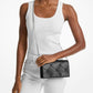 Jet Set Medium Woven Leather Crossbody Bag