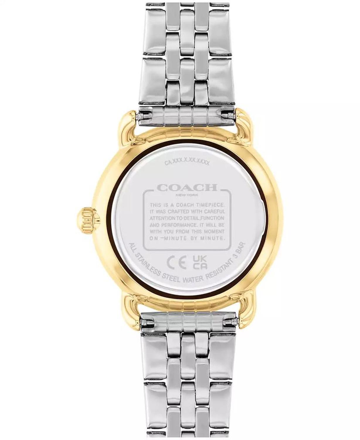 Women's Elliot Two Tone Stainless Steel Bracelet Watch, 28mm