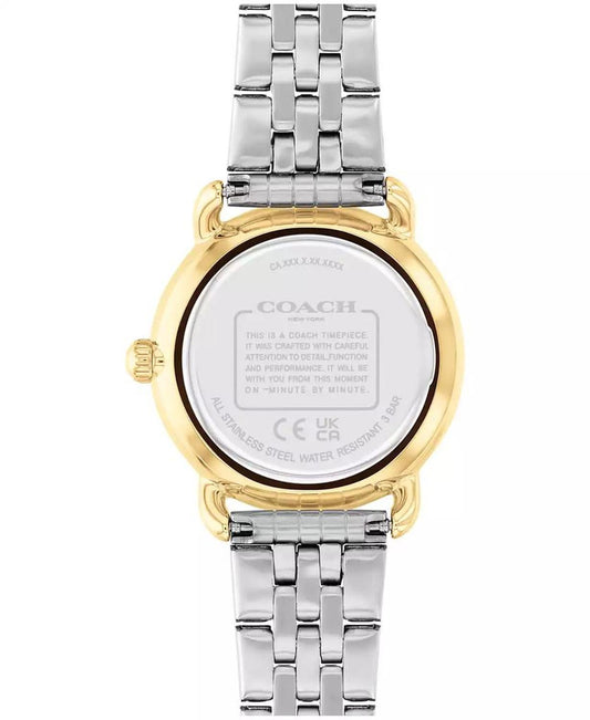 Women's Elliot Two Tone Stainless Steel Bracelet Watch, 28mm