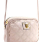 Marc Jacobs Women's Quilted Gold Hardware Crossbody Handbag Nude