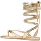 Women's Spade Flower Gladiator Flat Sandals