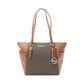 Coated Canvas Leather Tote Bag (Pre-Owned)