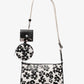 Jet Set Small Sequined Floral Print Crossbody Bag with Case for Apple Airpods Pro®