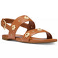 Women's Spade Flower Studded Flat Sandals