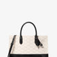 Scarlett Medium Logo Jacquard Satchel