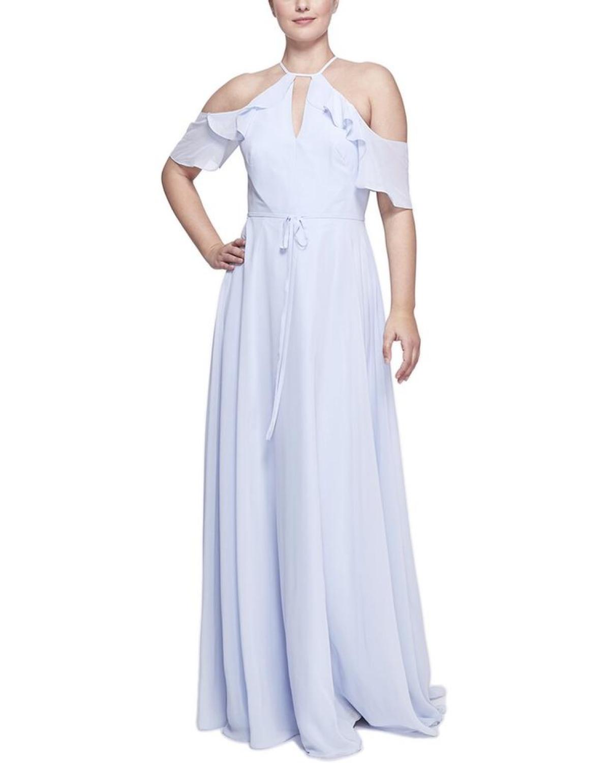 Marchesa Notte Ferrara Sleeveless Long Gown