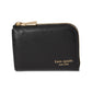 Devin Saffiano Leather Zip Card Case