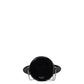 Spaced Out Embellished Metallic Leather Micro Crossbody