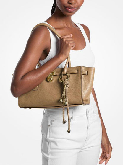Hamilton Moderne Small Leather Satchel