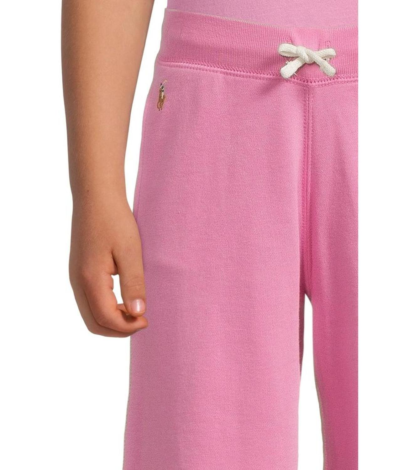French Terry Wide-Leg Sweatpant (Toddler/Little Kid)