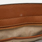 Michael Kors Brown Saffiano Leather Large Selma Satchel