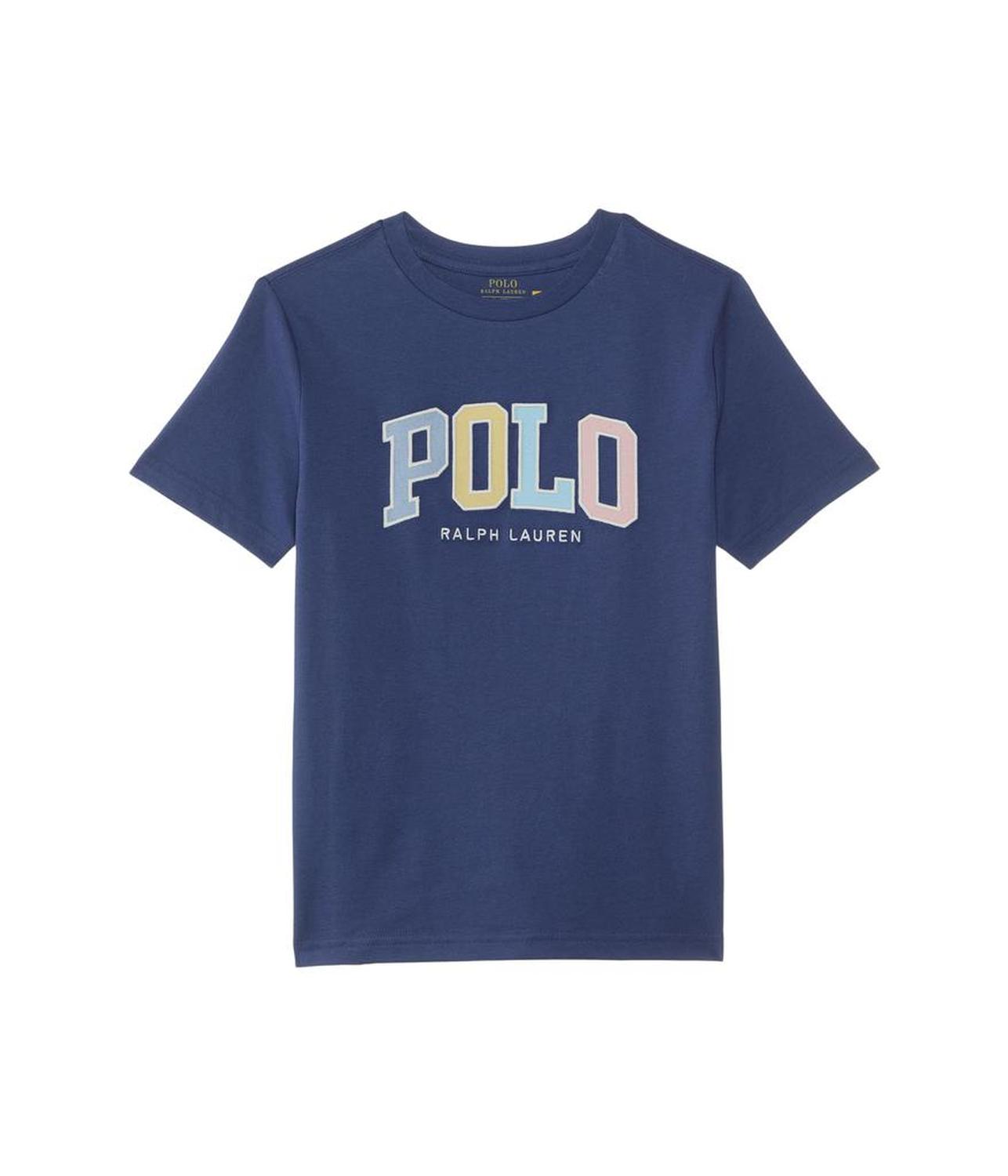Logo Cotton Jersey Tee (Toddler/Little Kid)