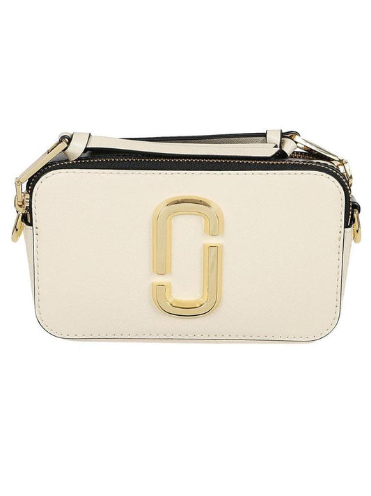 Compact Leather Snapshot Bag