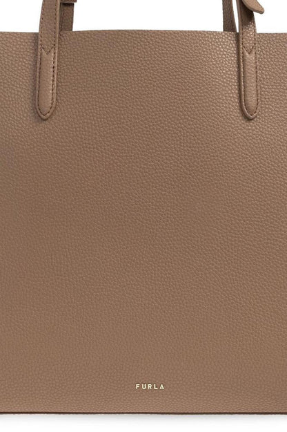 Furla Ava Logo Printed Large Shopper Bag