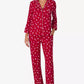 Women's 2-Piece Sleepwear 3/4-Sleeve Top and Pajama Pants Set