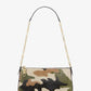 Empire Medium Camouflage Print Calf Hair Chain-Link Pochette