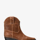 Noemie Distressed Leather Boot