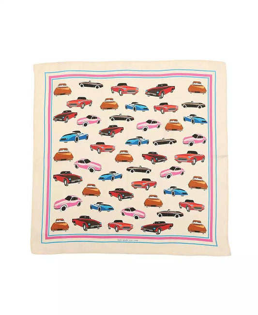 Women's Cars Silk Bandana Scarf