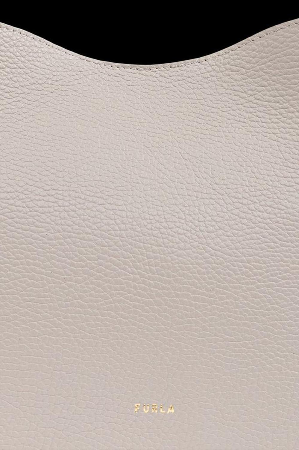 Furla Nuvola Logo Printed Mini Bucket Bag