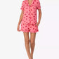 Women's 2-Piece Sleepwear Short-Sleeve Shirt and Pajama Shorts Set