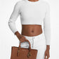 Charlotte Medium Saffiano Leather 2-in-1 Tote Bag
