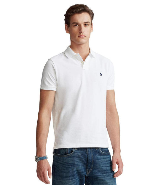 Custom Slim Fit Mesh Polo