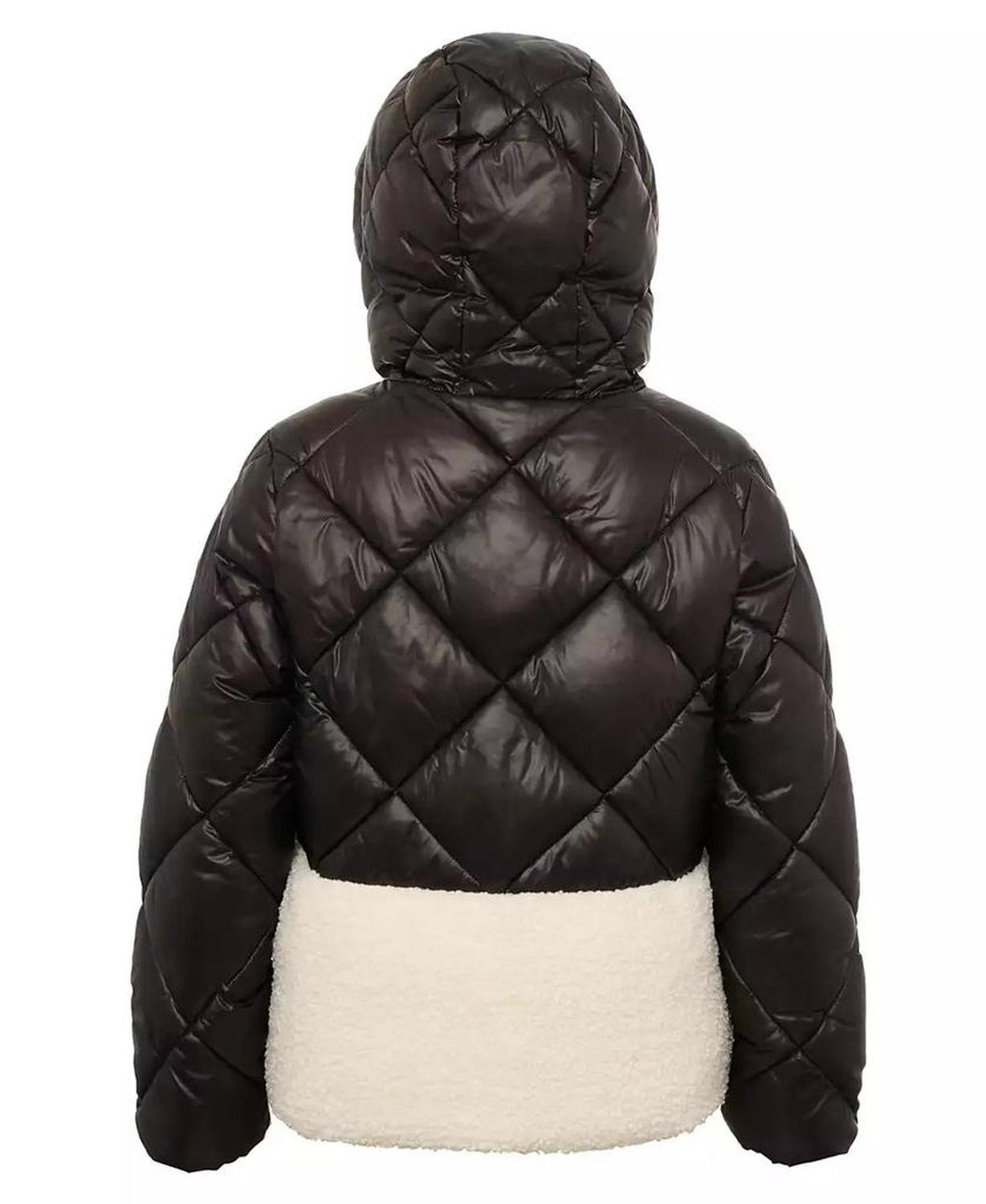 Toddler & Little Girls Diamond Quilt Puffer Jacket